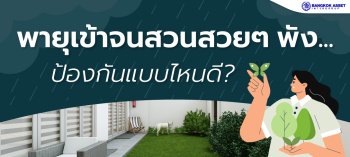 พายุเข้าจนสวนสวย ๆ พัง ป้องกันแบบไหนดี