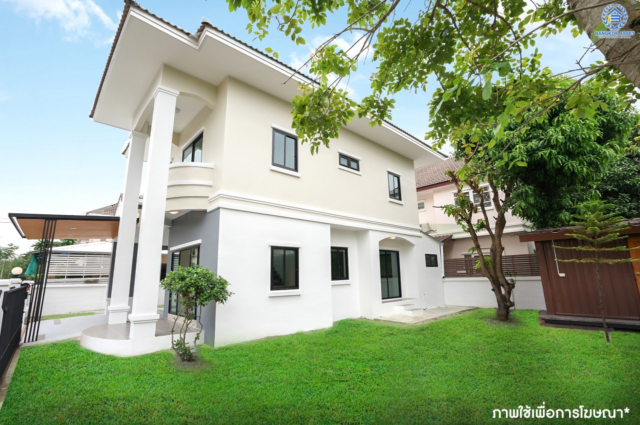 บ้านมือสอง  ตกแต่งใหม่ ห้องมุม! ถนนเมน ม.ลภาวัน 9 ชัยพฤกษ์-ปากเกร็ด พบความสุขที่กว้างขึ้น บนเนื้อที่ 80.7 ตร.ว. ฟังก์ชั่น 3 ห้องนอน 2 ห้องน้ำ  กว้างกว่า ใหญ่กว่า มีพื้นที่เหลือ! บนทำเลศักยภาพ เข้า-ออกได้ 2 เส้นทาง เพียง 500 ม. ถึงถนนชัยพฤกษ์  เพียง 10 นาทีถึงเซ็นทรัลแจ้งวัฒนะ