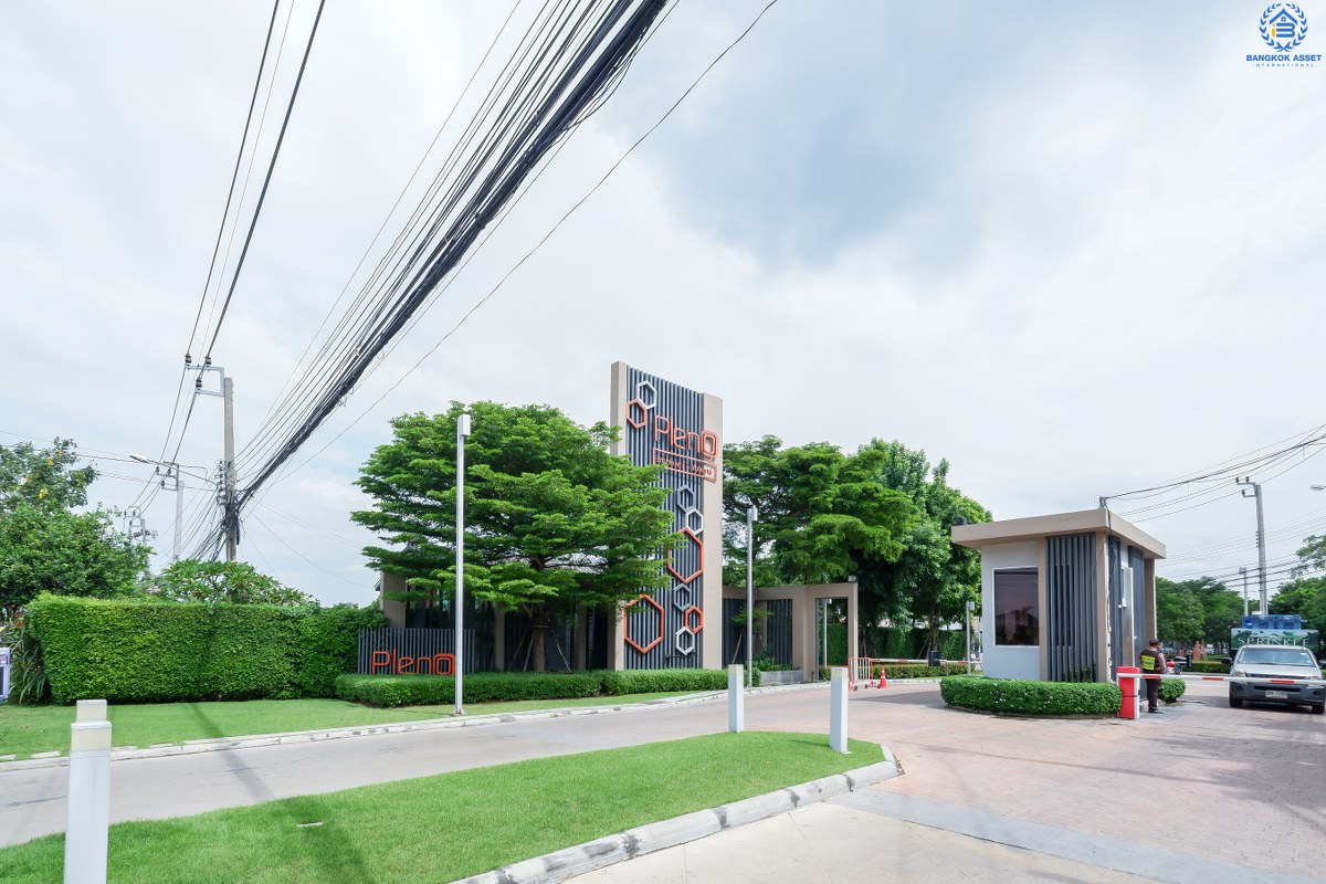 ทาวน์เฮ้าส์มือสองนนทบุรี ห้องมุม! ม.พลีโน่ รัตนาธิเบศร์-ชัยพฤกษ์ (ซ.ที่ดินบางบัวทอง) บ้านสไตล์โมเดิร์น พร้อมอยู่ แถมเฟอร์นิเจอร์ทั้งหลัง!! เนื้อที่ 18.3 ตร.ว. พร้อมฟังก์ชั่น 3นอน 2น้ำ+แอร์ 2 เครื่อง บนทำเลศักยภาพ เข้า-ออกได้หลายเส้นทาง ใกล้เซ็นทรัลเวสต์เกต และรถไฟฟ้าสถานี "บางพลู"