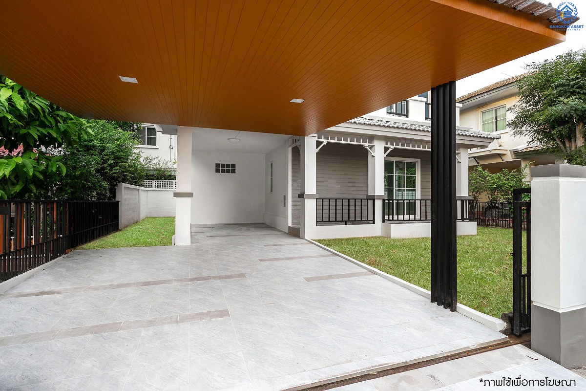 บ้านมือสองตกแต่งใหม่ คุณภาพ L&H โครงการ ชลลดา วงแหวน-รัตนาธิเบศร์ โซนใกล้ทะเลสาบ ตกแต่งสวยสไตล์อบอุ่น เนื้อที่ 53.6 ตร.ว. พร้อมอยู่! ฟังก์ชั่น 3 ห้องนอน 2 ห้องน้ำ รองรับครอบครัวใหญ่ สิ่งอำนวยความสะดวกภายในโครงการครบครัน บนทำเลศักยภาพ ติดถนนใหญ่ ใกล้ถ.กาญจนาภิเษก เพียง 10 นาทีถึงรถไฟฟ้าสถานีคลองบางไผ่