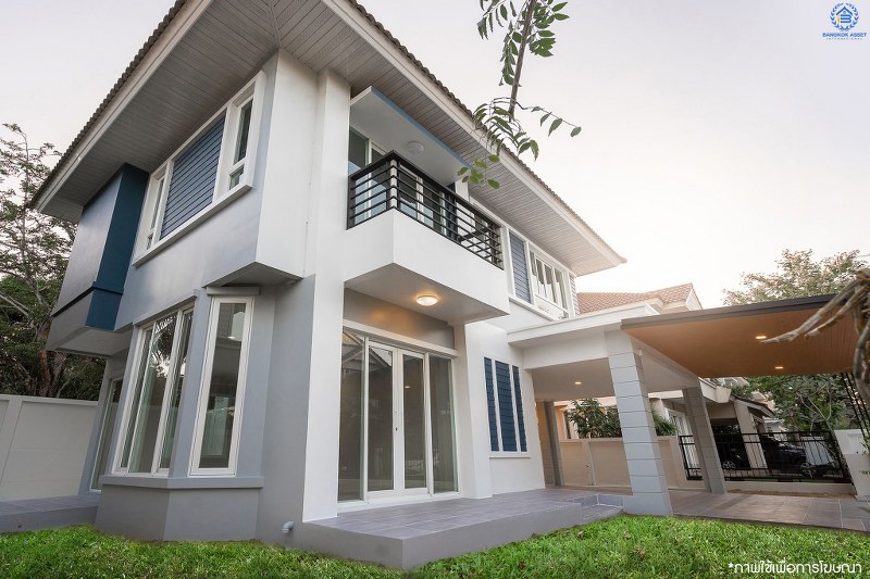 บ้านมือสองตกแต่งใหม่ ม.เพอร์เฟคเพลส รัตนาธิเบศร์ (เนื้อที่ 53 ตร.ว.) บ้านดีไซน์ทันสมัย หลังใหญ่พร้อมอยู่ ฟังก์ชั่น 3 ห้องนอน 3 ห้องน้ำ 2 ที่จอดรถ ภายในโปร่งโล่งสบาย กับที่สุดแห่งทำเลโซนเมือง ที่เชื่อมสู่หลายเส้นทาง หน้าโครงการติดถ.รัตนาธิเบศร์ เพียง 400 เมตร ถึงรถไฟฟ้าสถานี "ไทรม้า"