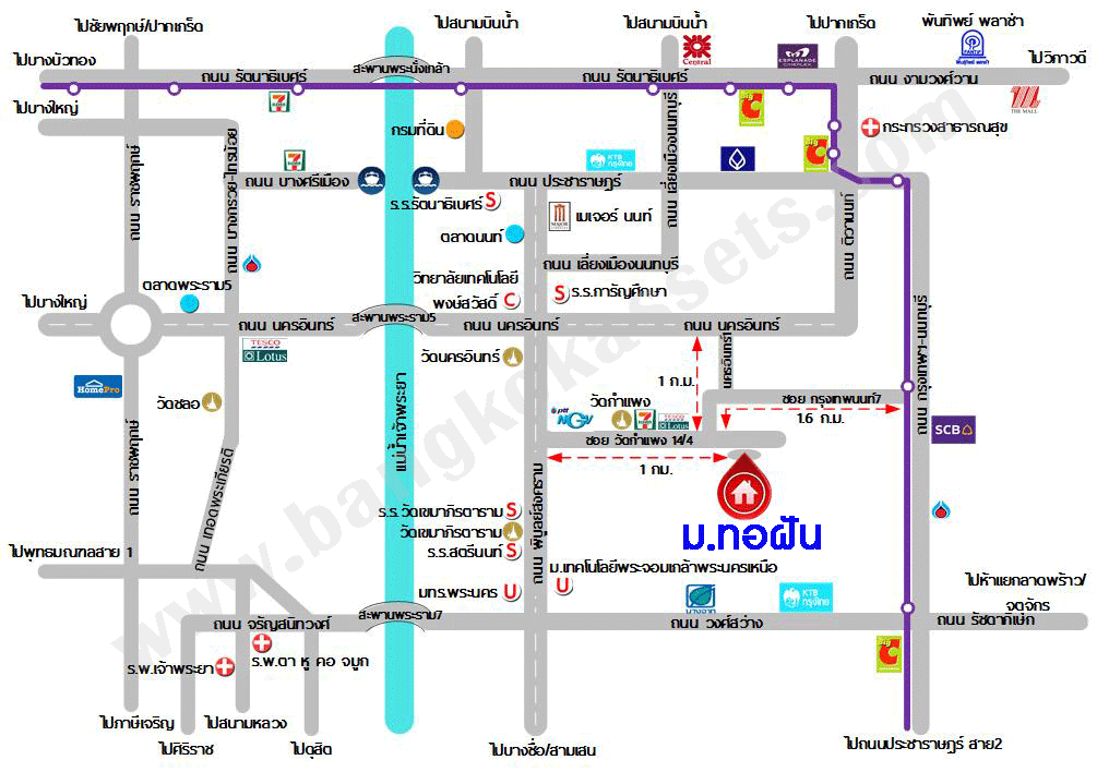 บ้านมือสองตกแต่งใหม่ โซนเมือง! ม.ทอฝัน พิบูลสงคราม-พระราม5 ทาวน์โฮมพร้อมอยู่ ฟังก์ชั่น 3 ห้องนอน 2 ห้องน้ำ บนทำเลที่จะทำให้คุณสะดวกทุกการเดินทาง เชื่อมต่อ 3 เส้นทางหลัก ทั้งถนนกรุงเทพ-นนท์ , พิบูลสงคราม และนครอินทร์  ใกล้รถไฟฟ้าสถานี "แยกติวานนท์" และจุดขึ้นทางด่วน "ศรีรัช-วงแหวนรอบนอก" พร้อมจองแล้ววันนี้!