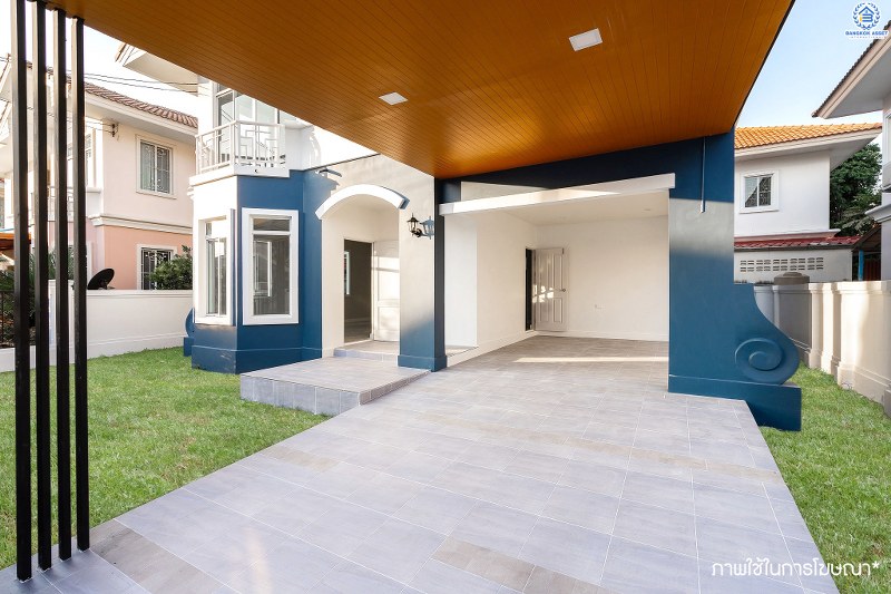 บ้านมือสองตกแต่งใหม่ ม.ภัสสร14 บางใหญ่-กาญจนาฯ (ซ.กันตนา) ที่สุดของความสุข ไปพร้อมกับบ้านหลังใหญ่ เนื้อที่ 53 ตร.ว. ฟังก์ชั่น 3นอน 3น้ำ พื้นที่ใช้สอยกว้างขวาง รองรับกับทุกครอบครัว บนทำเลศักยภาพ โครงการติดถนนใหญ่ เข้า-ออกสะดวก ใกล้เซ็นทรัลเวสต์เกต เดินทางเพียง 10 นาทีถึงจุดขึ้นทางด่วน "ศรีรัช"