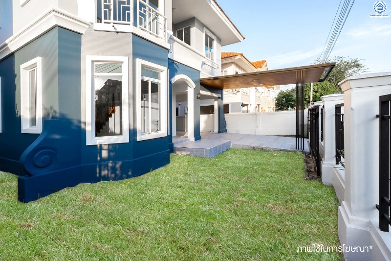 บ้านมือสองตกแต่งใหม่ ม.ภัสสร14 บางใหญ่-กาญจนาฯ (ซ.กันตนา) ที่สุดของความสุข ไปพร้อมกับบ้านหลังใหญ่ เนื้อที่ 53 ตร.ว. ฟังก์ชั่น 3นอน 3น้ำ พื้นที่ใช้สอยกว้างขวาง รองรับกับทุกครอบครัว บนทำเลศักยภาพ โครงการติดถนนใหญ่ เข้า-ออกสะดวก ใกล้เซ็นทรัลเวสต์เกต เดินทางเพียง 10 นาทีถึงจุดขึ้นทางด่วน "ศรีรัช"