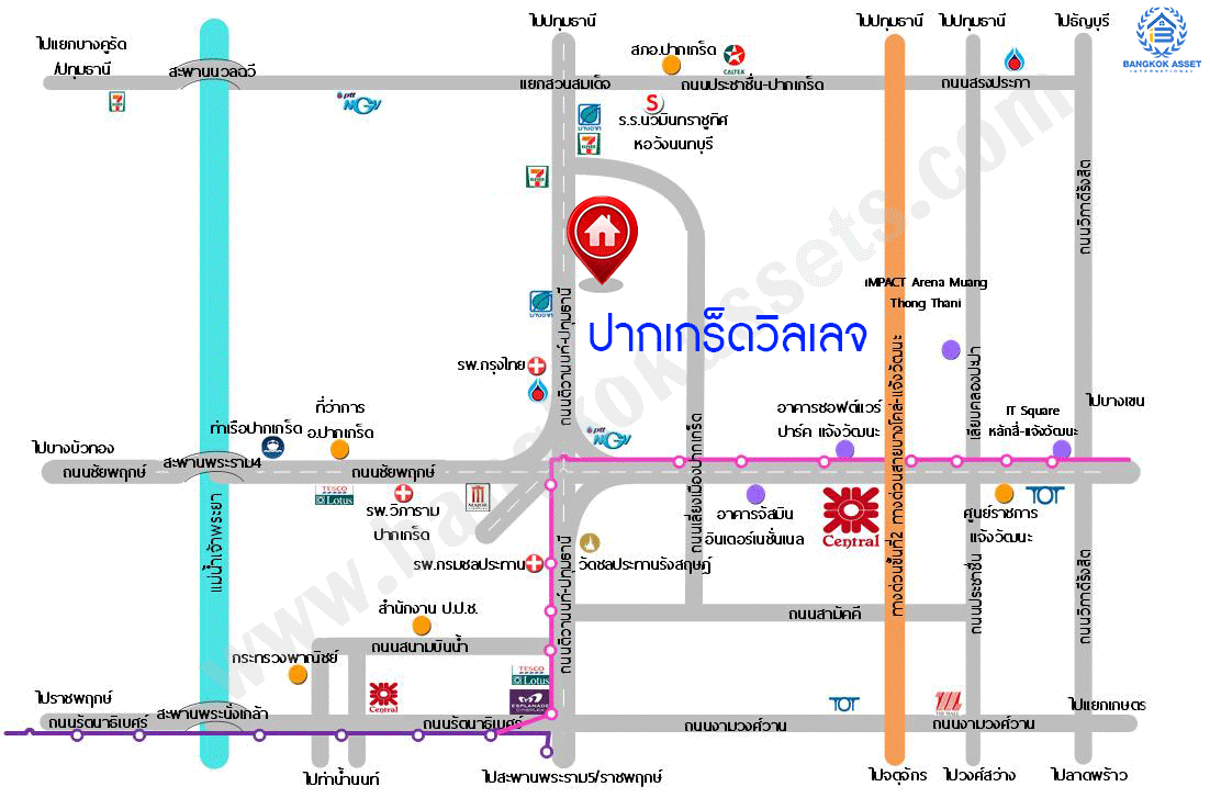 บ้านมือสองตกแต่งใหม่ ราคาสุดคุ้ม! ม.ปากเกร็ดวิลเลจ ติวานนท์-ปากเกร็ด บ้านพร้อมอยู่ เนื้อที่ 21 ตร.ว. ฟังก์ชั่น 3 ห้องนอน 2 ห้องน้ำ พร้อมครัวเคาน์เตอร์ บนทำเลที่เชื่อมสู่ทุกจุดหมายได้อย่างรวดเร็ว ใกล้ห้าแยกปากเกร็ด เซ็นทรัลแจ้งวัฒนะ และทางด่วน "อุดรรัถยา"