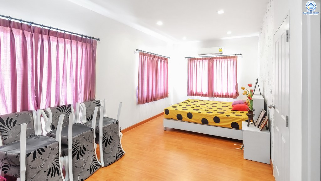 บ้านแฝดมือสองนนทบุรี ม.เพอร์เฟคพาร์คเฟส5 บางใหญ่-กาญจนาฯ (ซ.วัดพระนอน) บ้านพร้อมอยู่ ตกแต่งสไตล์อบอุ่น เนื้อที่ 36.7 ตร.ว. ฟังก์ชั่น 3 ห้องนอน 2 ห้องน้ำ 2 ที่จอดรถ +แอร์ ,ปั๊มน้ำ โครงการเงียบสงบ พร้อม facilitys ครบครัน! ทำเลใกล้วงแหวนกาญจนาฯ , Central Westgate และรถไฟฟ้าสายสีม่วง...