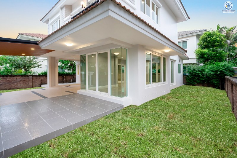 บ้านเดี่ยวมือสองนนทบุรี ตกแต่งใหม่ พร้อมสังคมคุณภาพ Q.House โครงการ คาซ่าวิลล์ ราชพฤกษ์-รัตนาธิเบศร์ เนื้อที่ 52.5 ตร.ว. ฟังก์ชั่น 3 ห้องนอน 3 ห้องน้ำ มีบิ้วท์อินครัวเคาน์เตอร์ และเครื่องดูดควัน เดินทางสะดวก บนทำเลติดถนนราชพฤกษ์ ใกล้รถไฟฟ้า สถานีบางรักน้อยท่าอิฐ