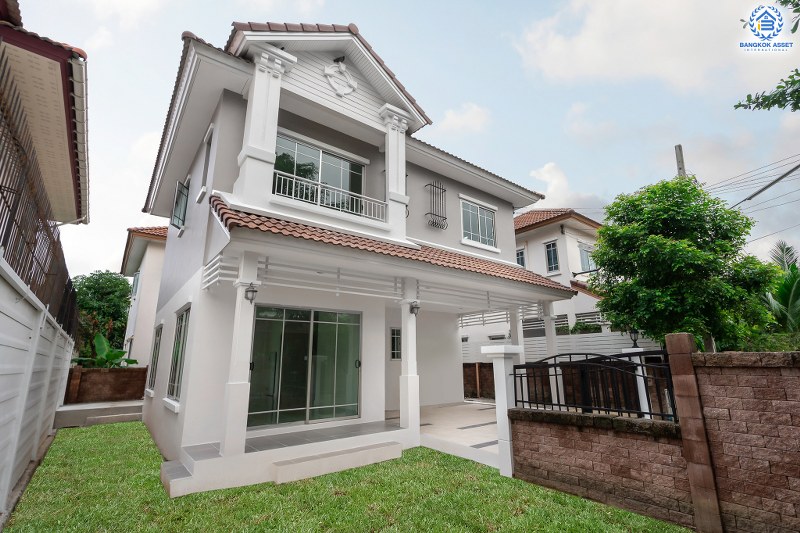 บ้านมือสองตกแต่งใหม่ จากแบรนด์ แสนสิริ ห้องมุม! โครงการ ธนาสิริ ปิ่นเกล้า-ราชพฤกษ์ กว้างขวางเทียบเท่าบ้านเดี่ยว เนื้อที่ 44.8 ตร.ว. 3 ห้องนอน 3 ห้องน้ำ 2 ที่จอดรถ บนทำเลติดถนนราชพฤกษ์ ใกล้วงเวียนพระราม5 ราคาพิเศษสุด!