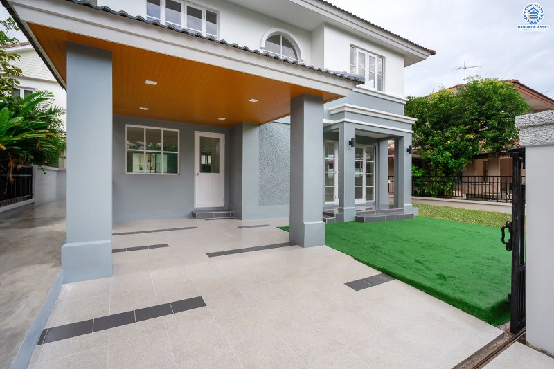 บ้านมือสองตกแต่งใหม่ จากแบรนด์ LH โครงการ ชัยพฤกษ์ บางใหญ่-เซ็นทรัลเวสต์เกต ตกแต่งสไตล์อบอุ่น เนื้อที่กว้าง 60 ตร.ว. ฟังก์ชั่น 3 ห้องนอน 2 ห้องน้ำ ครบทุกฟังก์ชั่น คัดสรรวัสดุเกรดคุณภาพ บนทำเลเดินทางสะดวก เพียง 5 นาทีจากสถานีคลองบางไผ่