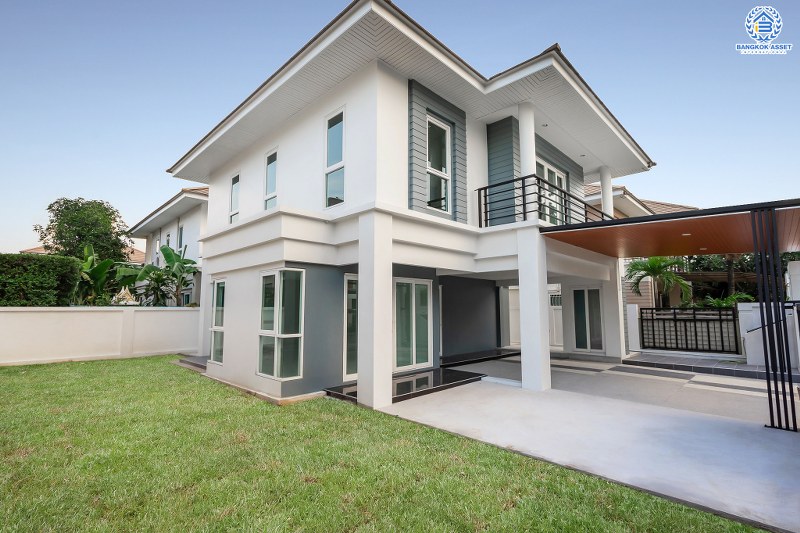 บ้านมือสองตกแต่งใหม่ ม.บุญโต แจ้งวัฒนะ เพียง 1 กม.จากจุดขึ้นทางด่วนศรีสมาน ใกล้เมืองทองธานี และเซ็นทรัลแจ้งวัฒนะ บ้านตกแต่งพร้อมอยู่ เนื้อที่ 56.2 ตร.ว. 3 ห้องนอน 3 ห้องน้ำ 2 ที่จอดรถ รองรับทุกครอบครัว ครบครันทุกฟังก์ชั่นการใช้งาน ราคาพิเศษสุด!