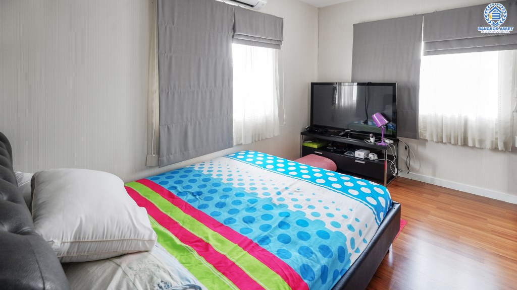 บ้านเดี่ยวมือสองนนทบุรี หลังใหญ่ 67 ตร.ว. โครงการ ชัยพฤกษ์ บางใหญ่-กาญจนาภิเษก คุณภาพแบรนด์LH บ้านพร้อมอยู่ ฟังก์ชั่น 3 ห้องนอน 3 ห้องน้ำ 2 ที่จอดรถ แถมแอร์ 4 เครื่อง บนทำเลศักยภาพ เพียง 1 กม.จากสถานีคลองบางไผ่ ใกล้เซ็นทรัลเวสต์เกต คุ้มค่า ราคาไม่แพง!