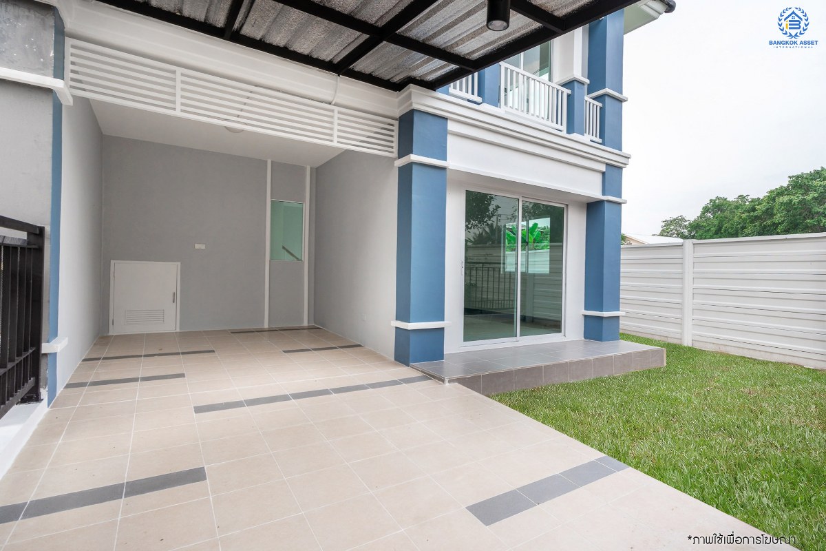 บ้านมือสองตกแต่งใหม่ แปลงมุม! ม.พฤกษาวิลล์35 พระราม5-นครอินทร์ จัดเต็มพร้อมอยู่ ครบครันทุกฟังก์ชั่น เนื้อที่ 29.2 ตร.ว. 3 ห้องนอน 2 ห้องน้ำ พร้อมความเป็นส่วนตัว บนทำเลโซนเมือง! เดินทางสะดวก ใกล้สะพานพระราม5 และรถไฟฟ้าสถานี แยกติวานนท์