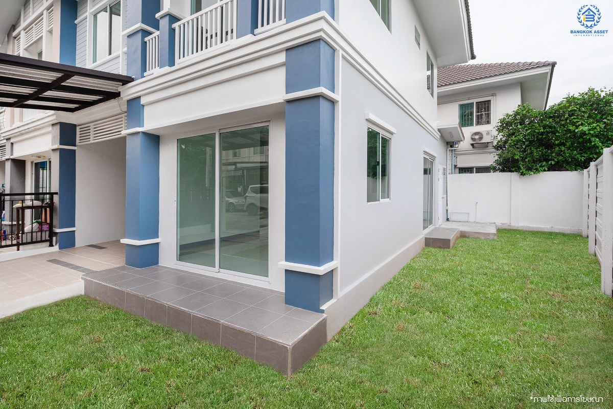 บ้านมือสองตกแต่งใหม่ แปลงมุม! ม.พฤกษาวิลล์35 พระราม5-นครอินทร์ จัดเต็มพร้อมอยู่ ครบครันทุกฟังก์ชั่น เนื้อที่ 29.2 ตร.ว. 3 ห้องนอน 2 ห้องน้ำ พร้อมความเป็นส่วนตัว บนทำเลโซนเมือง! เดินทางสะดวก ใกล้สะพานพระราม5 และรถไฟฟ้าสถานี แยกติวานนท์