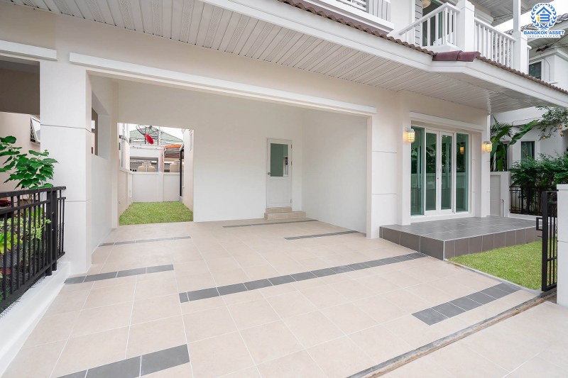 บ้านมือสองตกแต่งใหม่ ม.เดอะวิลล่า ราชพฤกษ์-ท่าอิฐ ฟังก์ชั่นแบบบ้านเดี่ยว เนื้อที่ 35.8 ตร.ว. พร้อมอยู่ 3 ห้องนอน 3 ห้องน้ำ พร้อมสังคมคุณภาพแบรนด์ พร็อพเพอร์ตี้ เพอร์เฟค* บนทำเลเข้า-ออกได้ 2 เส้นทางทั้งถ.รัตนาธิเบศร์ และถ.ราชพฤกษ์ ใกล้รถไฟฟ้า สถานีบางรักน้อยท่าอิฐ