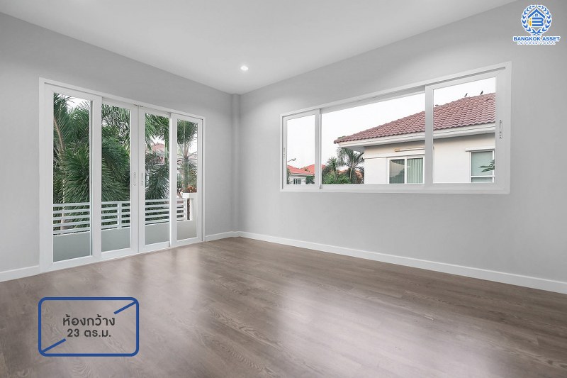 บ้านมือสองตกแต่งใหม่ ม.คาซ่าวิลล์ ราชพฤกษ์-แจ้งวัฒนะ คุณภาพจาก Q.House บ้านหลังใหญ่ ตกแต่งหรู มากฟังก์ชั่น เนื้อที่ 54.4 ตร.ว. ภายในกว้างขวาง ฟังก์ชั่น 3 ห้องนอน 3 ห้องน้ำ ทำเลศักยภาพ ติดถนนราชพฤกษ์ เชื่อมสู่แจ้งวัฒนะ และทางด่วนได้อย่างรวดเร็ว...