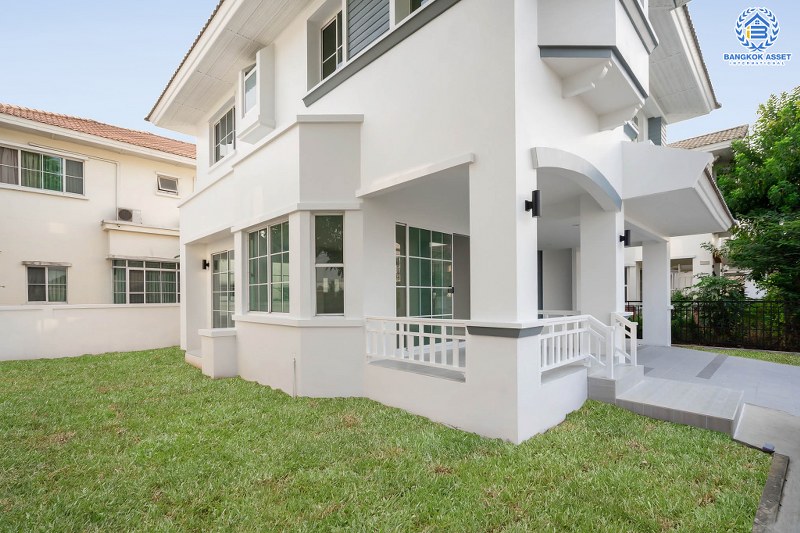 บ้านมือสองตกแต่งใหม่ คุณภาพLH โครงการ มัณฑนา ปิ่นเกล้า-พระราม5 บรรยากาศเงียบสงบ มีความเป็นส่วนตัว ด้วยหน้าบ้านไม่ติดใคร เนื้อที่ 58 ตร.ว. ฟังก์ชั่น 3 ห้องนอน 3 ห้องน้ำ 2 ที่จอดรถ facility ครบครัน! บนทำเลเดินทางสะดวก หน้าโครงการติดถนนนครอินทร์ ใกล้วงเวียนพระราม5 และจุดขึ้นทางด่วน "ศรีรัช"