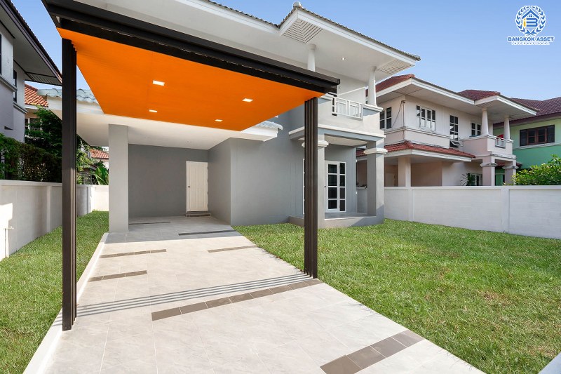 บ้านมือสองตกแต่งใหม่ โครงการ ณัฐชากรีนวิลล์ บางใหญ่-กาญจนาภิเษก (ซ.กันตนา) สุขขั้นสุดไปกับบ้านหลังใหญ่ บนเนื้อที่ 53 ตร.ว. ฟังก์ชั่น 3 ห้องนอน 2 ห้องน้ำ พื้นที่ใช้สอยกว้างขวาง รองรับกับทุกครอบครัว บนทำเลศักยภาพ เข้า-ออกสะดวก ใกล้เซ็นทรัลเวสต์เกต และทางด่วน "ศรีรัช"...