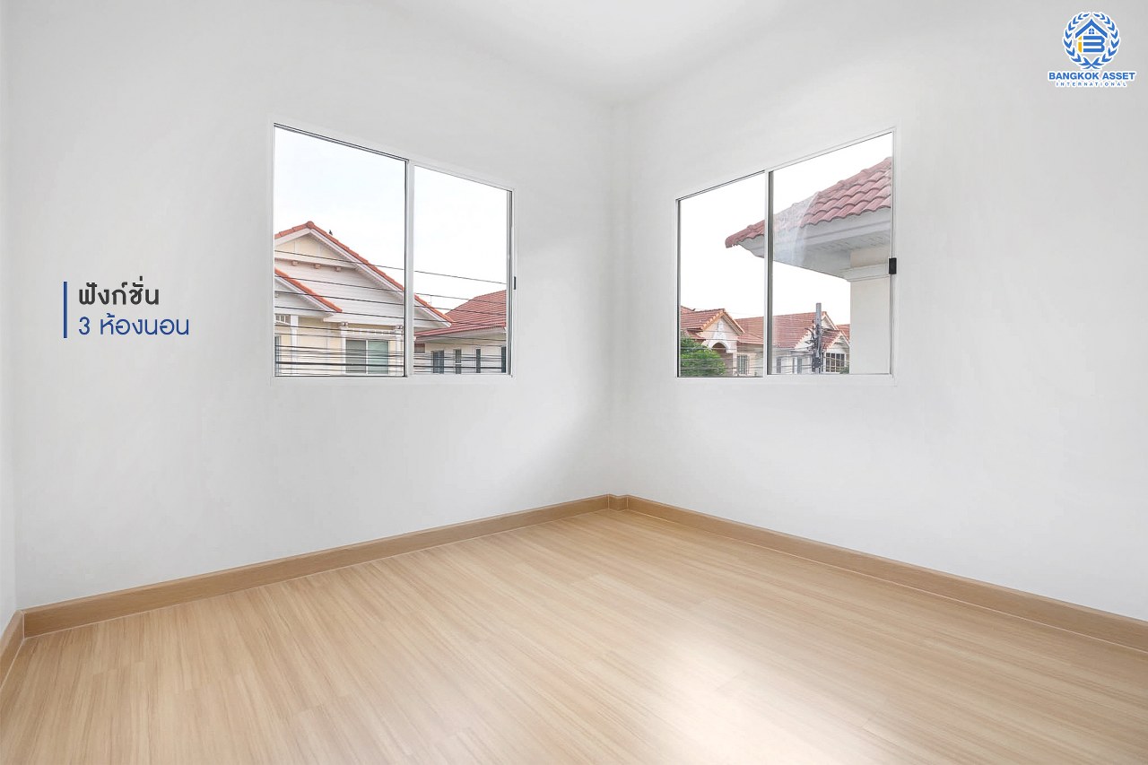 บ้านมือสองตกแต่งใหม่ ม.เพอร์เฟคพาร์ค พระราม5-บางใหญ่ บ้านพร้อมอยู่ เนื้อที่ 35.8 ตร.ว. แบรนด์ดัง ฟังก์ชั่น 3 ห้องนอน 2 ห้องน้ำ สนามหญ้าด้านข้างรองรับทุกกิจกรรม ส่วนกลางครบครัน บนทำเลสุดสะดวก ใกล้ทางด่วนกาญจนาฯ และ Central Westgate...