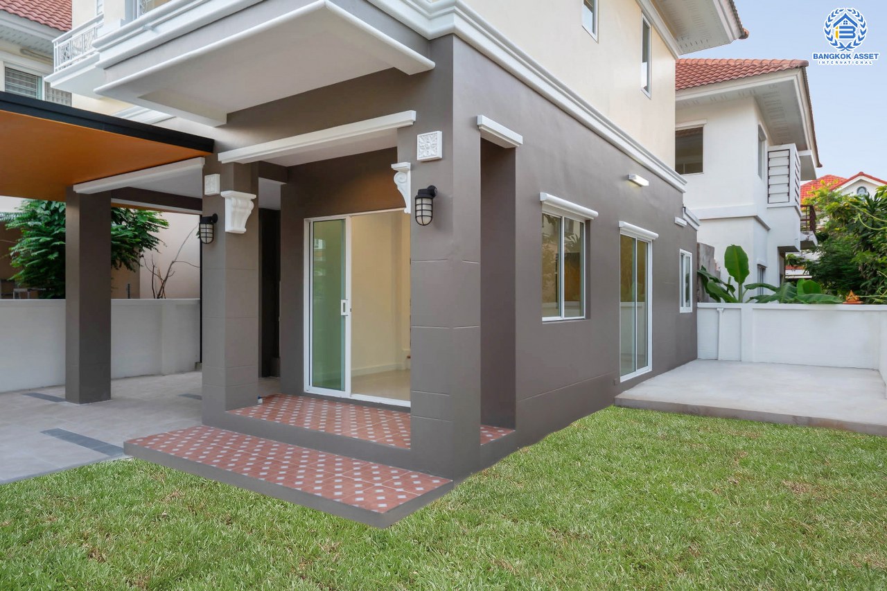 บ้านมือสองตกแต่งใหม่ ม.เพอร์เฟคพาร์ค พระราม5-บางใหญ่ บ้านพร้อมอยู่ เนื้อที่ 35.8 ตร.ว. แบรนด์ดัง ฟังก์ชั่น 3 ห้องนอน 2 ห้องน้ำ สนามหญ้าด้านข้างรองรับทุกกิจกรรม ส่วนกลางครบครัน บนทำเลสุดสะดวก ใกล้ทางด่วนกาญจนาฯ และ Central Westgate...