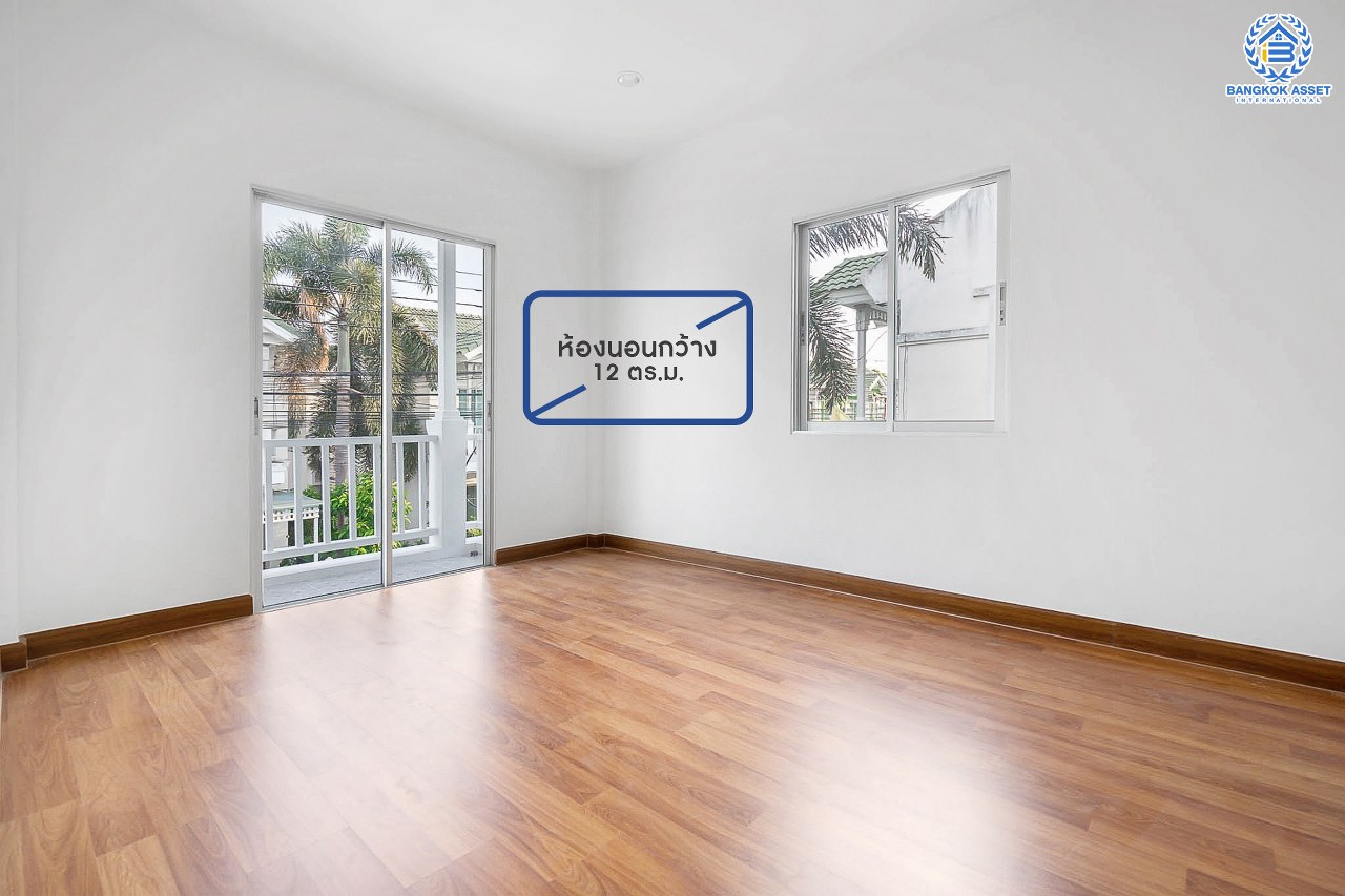 บ้านมือสองตกแต่งใหม่ ม.เดอะวิลล่า ราชพฤกษ์-ท่าอิฐ โซนต้นโครงการ #ห้องมุม หลังใหญ่ เนื้อที่ 24 ตร.ว. คุณภาพแบรนด์ Property Perfect ฟังก์ชั่นครบ! 3 ห้องนอน 2 ห้องน้ำ บนทำเลเยี่ยมเชื่อมต่อทั้งถ.รัตนาธิเบศร์ และถ.ราชพฤกษ์ และเพียง 10 นาที ถึงรถไฟฟ้า "สถานีบางรักน้อยท่าอิฐ"