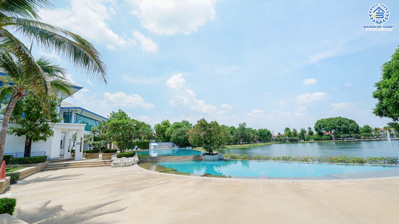 บ้านเดี่ยวมือสองนนทบุรี ม.เพอร์เฟคพาร์ค บางใหญ่-พระราม5 บ้านพร้อมอยู่ บรรยากาศร่มรื่น เนื้อที่ 50 ตร.ว. 3 ห้องนอน 2 ที่จอดรถ ส่วนกลางครบครัน ทำเลใกล้ Central Westgate และรถไฟฟ้าสายสีม่วง