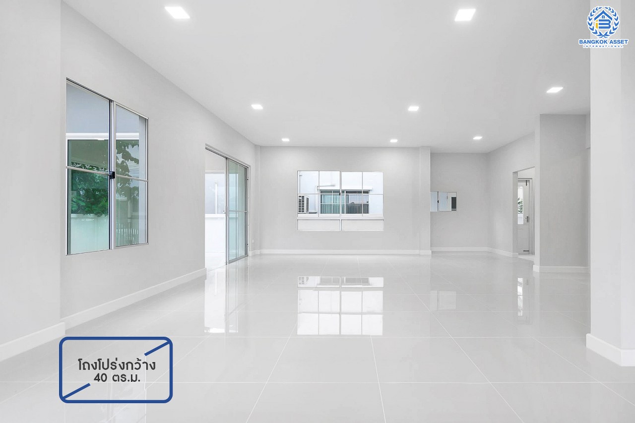 บ้านมือสองตกแต่งใหม่ คุณภาพLH ม.มัณฑนา ปิ่นเกล้า-พระราม5 #ห้องริมหลังใหญ่ บรรยากาศเป็นส่วนตัว หน้าบ้านไม่ติดใคร เนื้อที่ 61.3 ตร.ว. ฟังก์ชั่น 4 ห้องนอน (ต่อเติมห้องกระจกชั้นล่างปรับเปลี่ยนเป็นห้องนอนได้) 3 ห้องน้ำ 2 ที่จอดรถ มี Living Room พร้อม Facilities ครบครัน! บนทำเลเดินทางสะดวก ติดถ.นครอินทร์ ใกล้วงเวียนพระราม5 และจุดขึ้นทางด่วน "ศรีรัช"...