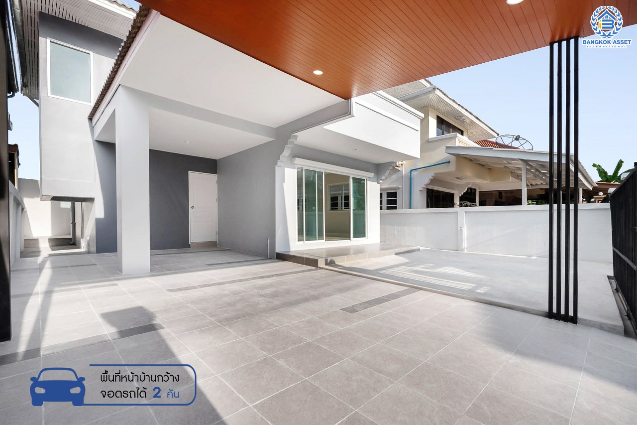 บ้านมือสองตกแต่งใหม่ ทำเลเยี่ยม เพียง 100 เมตรถึงMRT “สถานีบางกระสอ” ม.สัมพันธ์วิลล่า ติวานนท์-แคราย บ้านแฝดหลังใหญ่ เนื้อที่ 44 ตร.ว. ฟังก์ชั่นระดับบ้านเดี่ยว 4 ห้องนอน 2 ห้องน้ำ 2 ที่จอดรถ ติดถนนรัตนาธิเบศร์ เข้า-ออกได้ถึง 3 เส้นทางสายหลัก ใกล้เซ็นทรัลรัตนาธิเบศร์ และเพียง 5 นาที ถึงทางด่วน "งามวงศ์วาน"