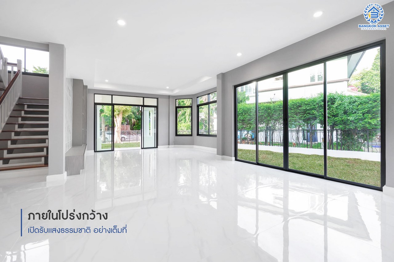 บ้านมือสองตกแต่งใหม่ หลังใหญ่พิเศษ! เนื้อที่ 154 ตร.ว. ม.มัณฑนา ปิ่นเกล้า-กาญจนาภิเษก (ซ.วัดพระเงิน) บนพื้นที่ใช้สอยกว่า 306.5 ตร.ม. ฟังก์ชั่นจัดเต็ม 4 ห้องนอน(มีห้องแม่บ้าน) 4 ห้องน้ำ 2 ที่จอดรถ เดินทางสะดวก บนทำเลติดถนนใหญ่ ใกล้เซ็นทรัลเวสต์เกต รถไฟฟ้าสายสีม่วง "สถานีตลาดบางใหญ่" และทางด่วนศรีรัช!