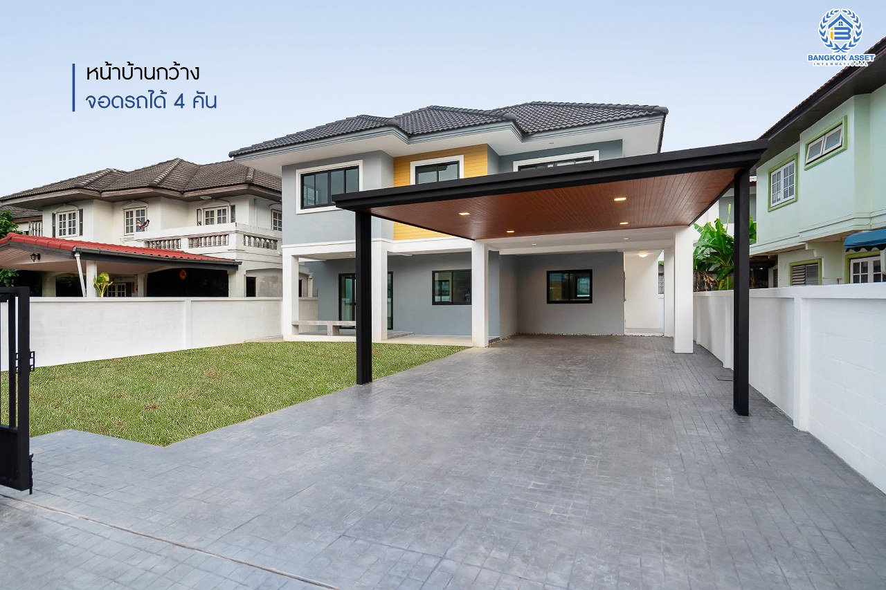 บ้านมือสองตกแต่งใหม่ ม.พลับพลาวิลล่า ตลิ่งชัน-บรมราชชนนี หลังใหญ่พิเศษพร้อมอยู่ เนื้อที่ 72 ตร.ว. ดีไซน์สวย ตกแต่งโทนอบอุ่น ฟังก์ชั่น 4 ห้องนอน 3 ห้องน้ำ 4 ที่จอดรถ บนทำเลเดินทางสะดวก เชื่อมต่อหลายเส้นทาง ใกล้เซ็นทรัลปิ่นเกล้า จุดขึ้นทางด่วน "ศรีรัช" และเพียง 10 นาทีถึงMRT "สถานีไฟฉาย"...