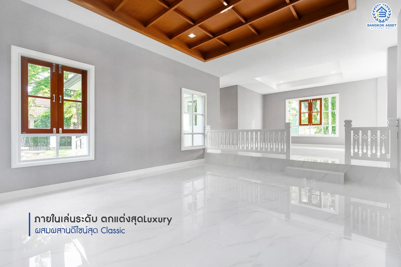 คฤหาสน์มือสองตกแต่งใหม่ หลังมุม ไซน์ใหญ่พิเศษ! เนื้อที่ 152.4 ตร.ว. ม.ลัดดารมย์ เพชรเกษม 69 ฟังก์ชั่นจัดเต็ม 5 ห้องนอน (พร้อมห้องแม่บ้าน) 4 ห้องน้ำ จอดรถได้ถึง 4  คัน ตกแต่งหรูหราดีไซน์สุด Classic พร้อม Built in furniture บนพื้นที่ใช้สอยกว่า 324 ตร.ม. ทำเลเยี่ยมเชื่อมต่อหลายเส้นทาง ใกล้เดอะมอลล์บางแคและจุดขึ้นทางด่วน "เพชรเกษม"