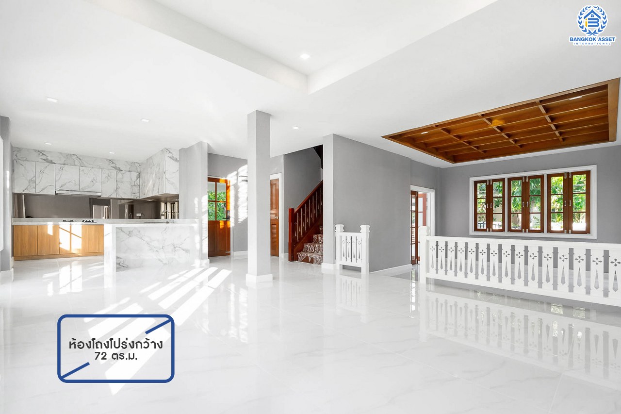 คฤหาสน์มือสองตกแต่งใหม่ หลังมุม ไซน์ใหญ่พิเศษ! เนื้อที่ 152.4 ตร.ว. ม.ลัดดารมย์ เพชรเกษม 69 ฟังก์ชั่นจัดเต็ม 5 ห้องนอน (พร้อมห้องแม่บ้าน) 4 ห้องน้ำ จอดรถได้ถึง 4  คัน ตกแต่งหรูหราดีไซน์สุด Classic พร้อม Built in furniture บนพื้นที่ใช้สอยกว่า 324 ตร.ม. ทำเลเยี่ยมเชื่อมต่อหลายเส้นทาง ใกล้เดอะมอลล์บางแคและจุดขึ้นทางด่วน "เพชรเกษม"