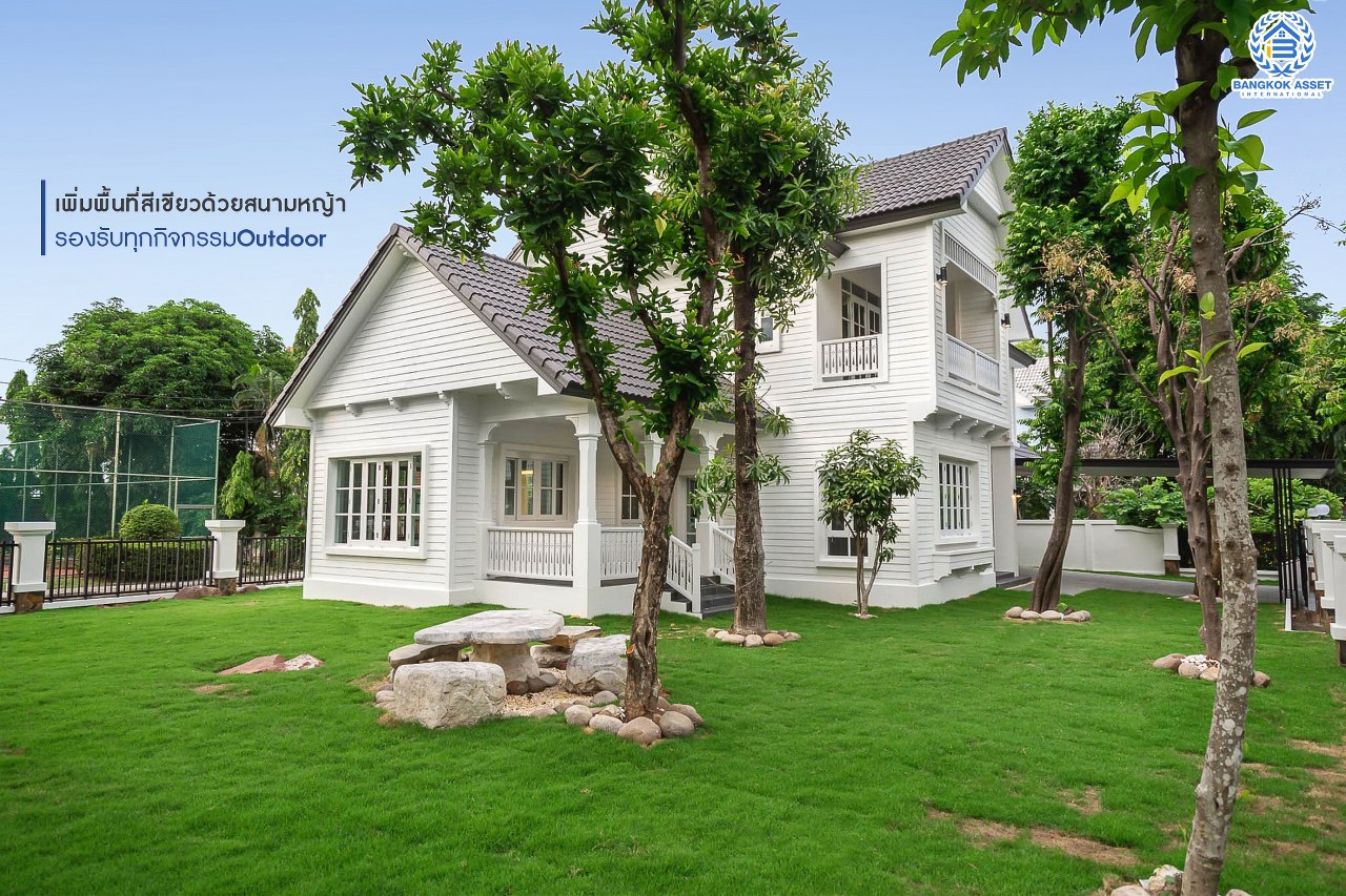 คฤหาสน์มือสองตกแต่งใหม่ หลังมุม ไซน์ใหญ่พิเศษ! เนื้อที่ 152.4 ตร.ว. ม.ลัดดารมย์ เพชรเกษม 69 ฟังก์ชั่นจัดเต็ม 5 ห้องนอน (พร้อมห้องแม่บ้าน) 4 ห้องน้ำ จอดรถได้ถึง 4  คัน ตกแต่งหรูหราดีไซน์สุด Classic พร้อม Built in furniture บนพื้นที่ใช้สอยกว่า 324 ตร.ม. ทำเลเยี่ยมเชื่อมต่อหลายเส้นทาง ใกล้เดอะมอลล์บางแคและจุดขึ้นทางด่วน "เพชรเกษม"