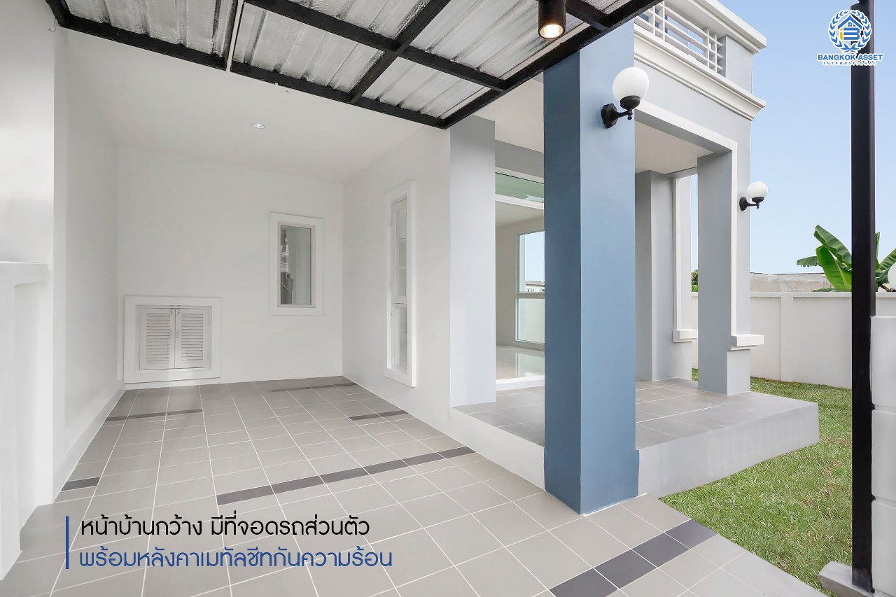 บ้านมือสองตกแต่งใหม่ ห้องมุม! ม.ทิพย์พิมานการ์เด้น บ้านกล้วย-ไทรน้อย เนื้อที่ 40 ตร.ว. ฟังก์ชั่น 3 ห้องนอน 2 ห้องน้ำ ต่อเติมเต็มพร้อมเข้าอยู่ บนทำเลศักยภาพ เดินทางสะดวกเข้า-ออกได้ 2 เส้นทางหลัก ได้แก่ ซอยวัดลาดปลาดุก , บ้านกล้วย-ไทรน้อย ใกล้เซ็นทรัลเวสต์เกต และรถไฟฟ้า "สถานีคลองบางไผ่"...