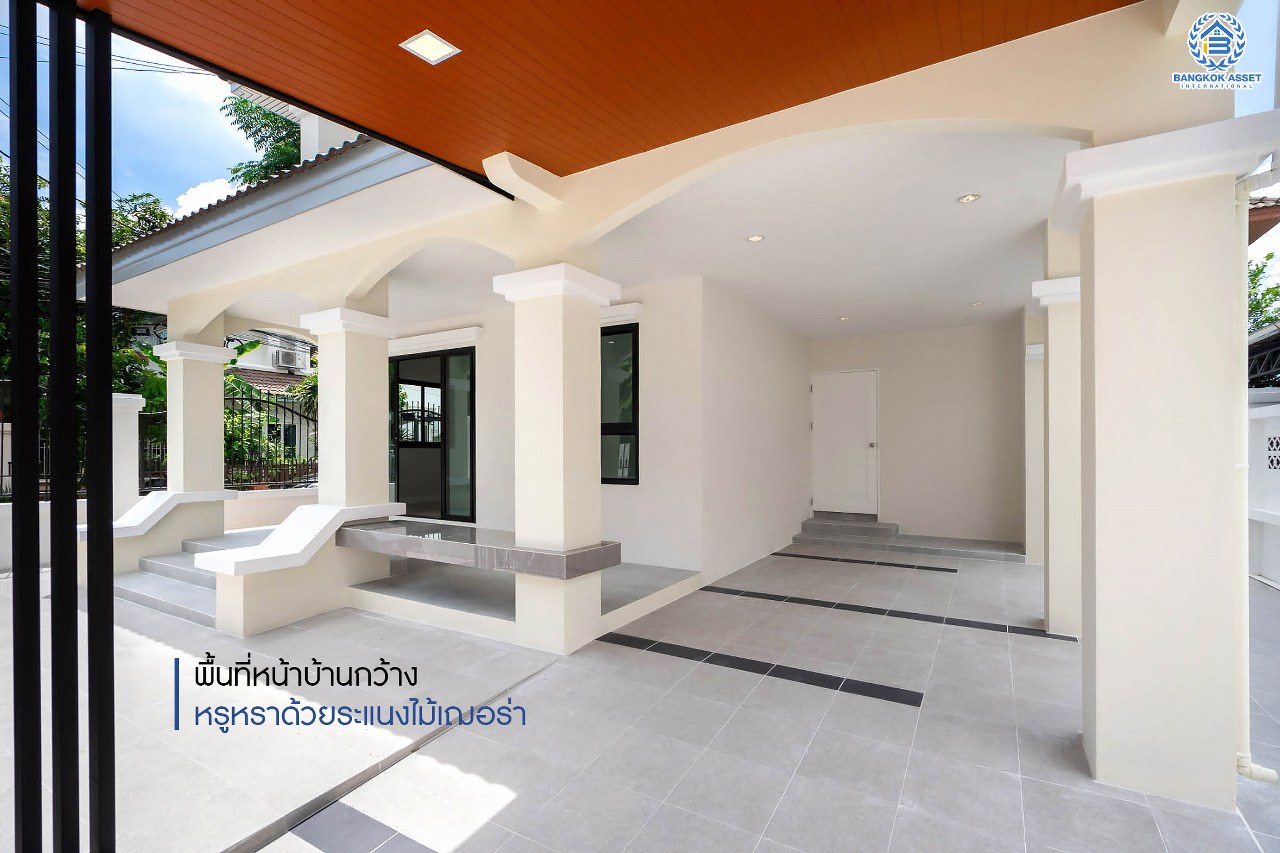 บ้านมือสองตกแต่งใหม่ #หลังมุม ม.บุญโต ทำเลโซนเมือง! แจ้งวัฒนะ-ประชาชื่น เนื้อที่ 50 ตร.ว. ฟังก์ชั่นจัดเต็ม 4 ห้องนอน 3 ห้องน้ำ  รองรับทุกการอยู่อาศัย ทำเลเดินทางสะดวกเพียง 1 กม.จากจุดขึ้นทางด่วนศรีสมาน ใกล้เมืองทองธานี และเซ็นทรัลแจ้งวัฒนะ