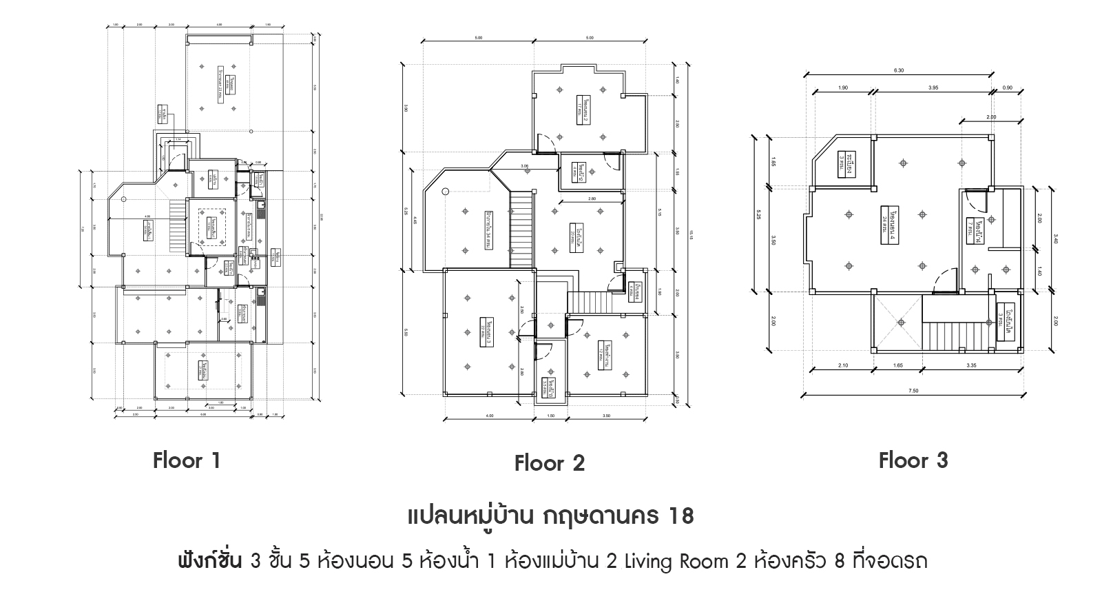 คฤหาสน์ตกแต่งใหม่ ดีไซน์สุด Luxury ม.กฤษดานคร18 บรมราชชนนี สัมผัสความใหญ่กว่า 3 ชั้น บนเนื้อที่ถึง 256 ตร.ว. #แปลงมุมที่สวยที่สุดในโครงการ! อีกระดับของฟังก์ชั่น 5 ห้องนอน, 1 ห้องแม่บ้าน, 5 ห้องน้ำ, 2 Living Room , ห้องครัว 2 สไตล์ และสามารถจอดรถได้ถึง 8 คัน ท่ามกลางบรรยากาศความ Private พร้อมโซนใกล้ส่วนกลาง บนทำเลศักยภาพเชื่อมต่อหลายเส้นทาง ใกล้Central Pinklao, ม.มหิดล , ทางด่วน ฯลฯ