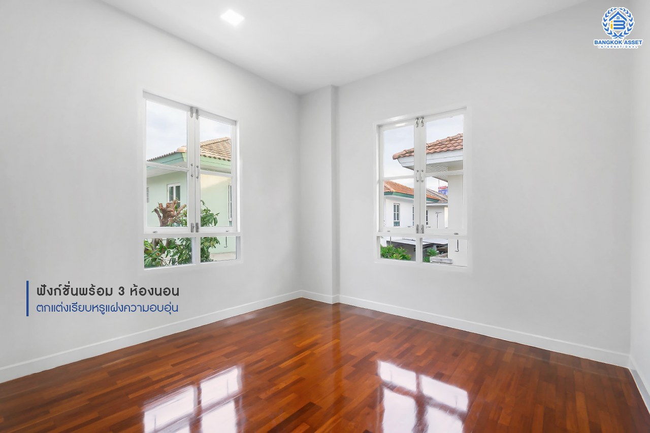 บ้านมือสองตกแต่งใหม่ คุณภาพแบรนด์ LH ม.ชัยพฤกษ์1 ติวานนท์-ราชพฤกษ์ เนื้อที่ 50.6 ตร.ว. ฟังก์ชั่น 3 ห้องนอน 2 ห้องน้ำ 2 ที่จอดรถ โซนต้นโครงการเดินทางสะดวก รองรับทุกการอยู่อาศัย บนทำเลติดถนน 345 เชื่อมต่อทั้งถ.ราชพฤกษ์ ,ติวานนท์ ใกล้โรบินสัน และทางด่วนศรีสมาน