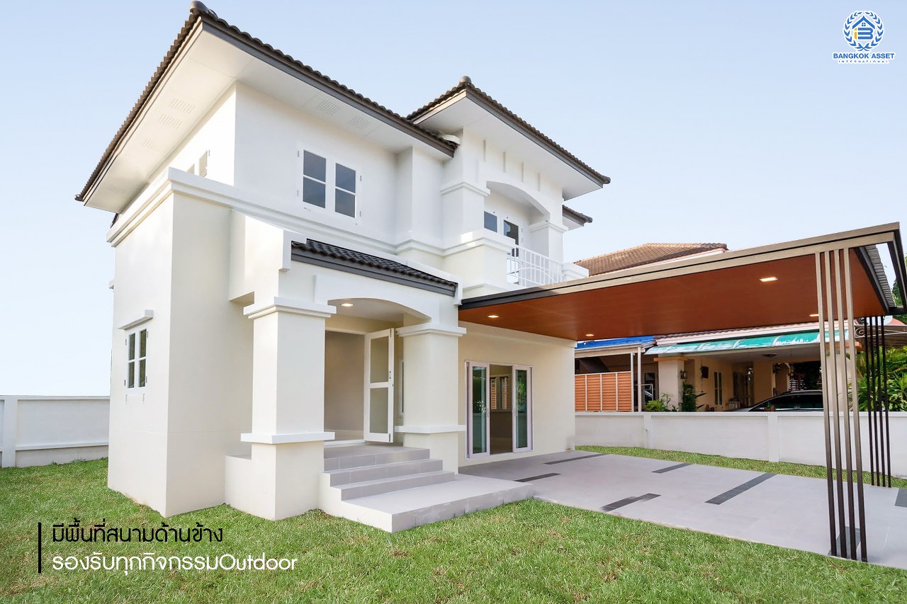 บ้านมือสองตกแต่งใหม่ ม.กฤษดานคร31 ปิ่นเกล้า ติดถนนบรมราชชนนี #หลังมุม โซนใกล้สวนสาธารณะ ฟังก์ชั่นจัดเต็ม 4 ห้องนอน 2 ห้องน้ำ 2 ที่จอดรถ รองรับความสุขบนเนื้อที่ดิน 58 ตร.ว. บนทำเลศักยภาพใกล้ทางคู่ขนานลอยฟ้าบรมราชชนนี และ เพียง 10 นาทีถึงเซ็นทรัลปิ่นเกล้า