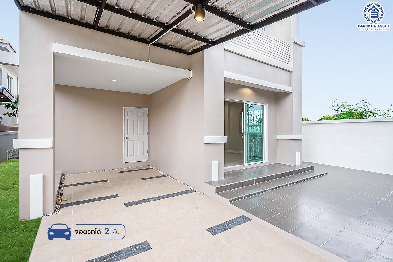 บ้านมือสองตกแต่งใหม่ ม.แลนซีโอ วงแหวนฯ-ปิ่นเกล้า (ซ.วัดพระเงิน) #หลังมุม สังคมคุณภาพแบรนด์ ลลิลพร็อพเพอร์ตี้ เนื้อที่ 40.5 ตร.ว. ฟังก์ชั่น 3นอน 2น้ำ 2 ที่จอดรถ บนทำเลเดินทางสะดวก ใกล้ถ.กาญจนาภิเษก เข้า-ออกได้หลายเส้นทาง *เพียง 5 นาทีถึงจุดขึ้นทางด่วน "ศรีรัช"...