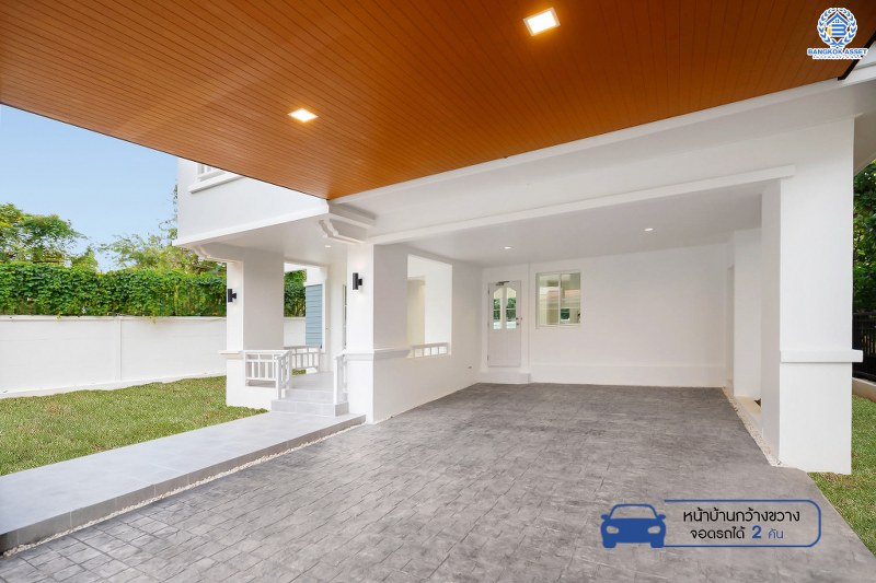 บ้านมือสองตกแต่งใหม่ หลังใหญ่ #แปลงมุม เนื้อที่ 85.5 ตร.ว. โครงการ มัณฑนา ติดถนนราชพฤกษ์ สังคมคุณภาพแบรนด์ LH ฟังก์ชั่นจัดเต็ม 3 ห้องนอน 3 ห้องน้ำ 2 ที่จอดรถ พร้อม Living Room และ Facilities ครบ! บนทำเลศักยภาพ เดินทางสะดวก ใกล้วงเวียนพระราม5 และMRT "สถานีบางรักน้อยท่าอิฐ"