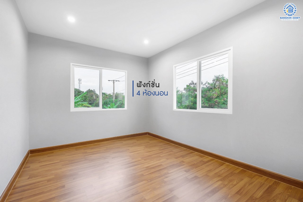 บ้านมือสองตกแต่งใหม่ #หลังใหญ่! เนื้อที่ 70 ตร.ว. ม.ชัยพฤกษ์ บางใหญ่-เซ็นทรัลเวสต์เกต (คลองถนน) บ้านพร้อมอยู่คุณภาพแบรนด์ LH ฟังก์ชั่นจัดเต็ม 4 ห้องนอน 3 ห้องน้ำ 3 ที่จอดรถ ตกแต่งสไตล์เรียบหรู บนทำเลศักยภาพ เพียง 5 นาทีถึงเซ็นทรัลเวสต์เกต และใกล้รถไฟฟ้าสถานี "คลองบางไผ่"...