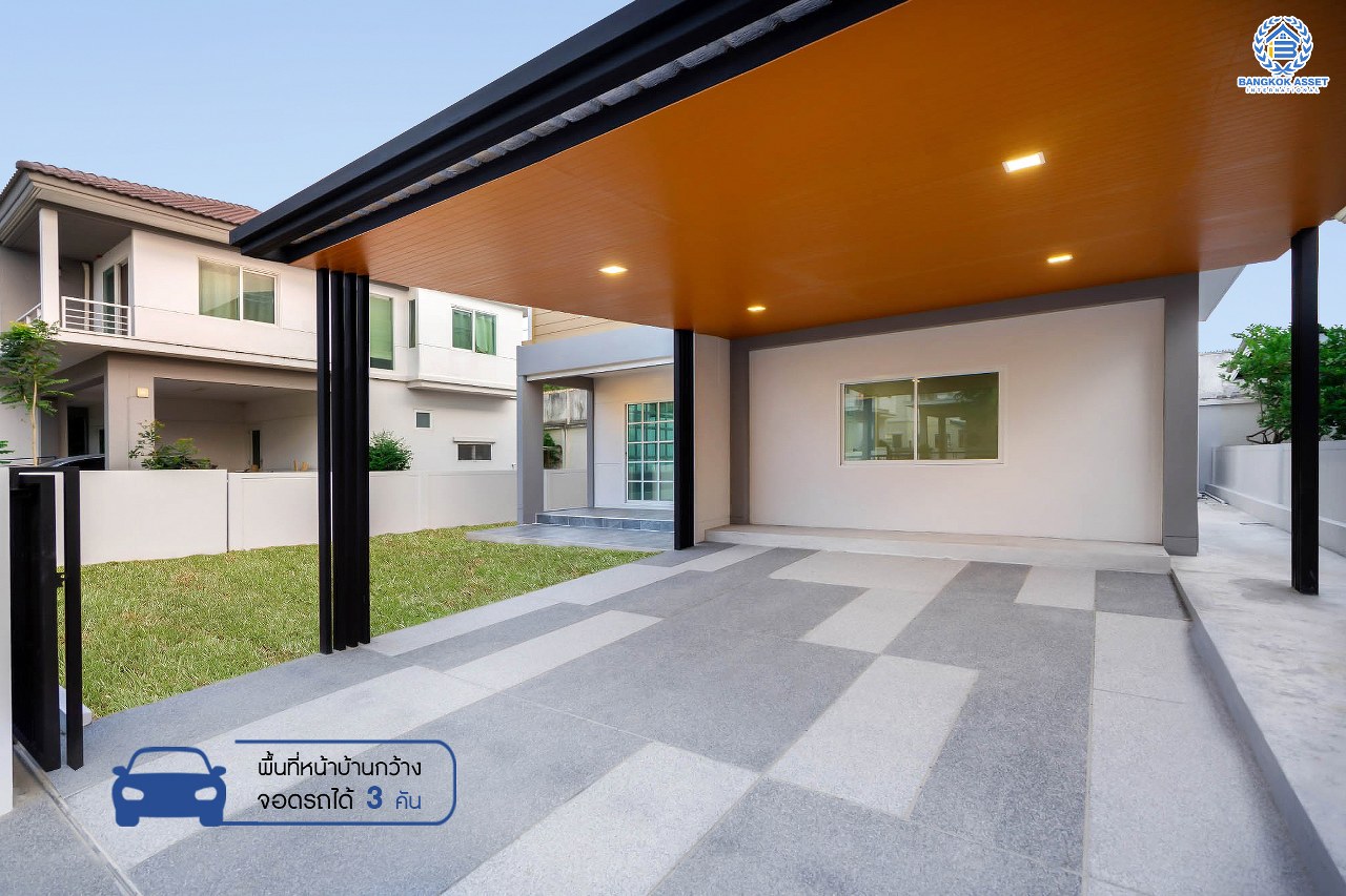 บ้านมือสองตกแต่งใหม่ #หลังใหญ่! เนื้อที่ 70 ตร.ว. ม.ชัยพฤกษ์ บางใหญ่-เซ็นทรัลเวสต์เกต (คลองถนน) บ้านพร้อมอยู่คุณภาพแบรนด์ LH ฟังก์ชั่นจัดเต็ม 4 ห้องนอน 3 ห้องน้ำ 3 ที่จอดรถ ตกแต่งสไตล์เรียบหรู บนทำเลศักยภาพ เพียง 5 นาทีถึงเซ็นทรัลเวสต์เกต และใกล้รถไฟฟ้าสถานี "คลองบางไผ่"...