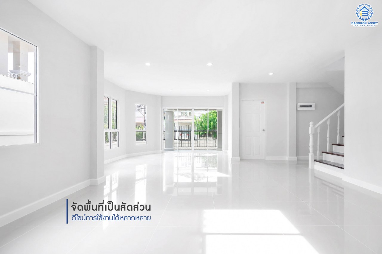 บ้านมือสองตกแต่งใหม่ หลังใหญ่พิเศษ!! เนื้อที่ 70.6 ตร.ว. #แปลงมุม ม.ณัฐกานต์ บรมราชชนนี-พุทธมณฑลสาย2 ฟังก์ชั่นจัดเต็ม 3 ห้องนอน 1 ห้องแม่บ้าน 4 ห้องน้ำ พร้อม Living Room บนทำเลใกล้ทางคู่ขนานลอยฟ้าบรมราชชนนี และ เพียง 10 นาทีถึงเซ็นทรัลปิ่นเกล้า