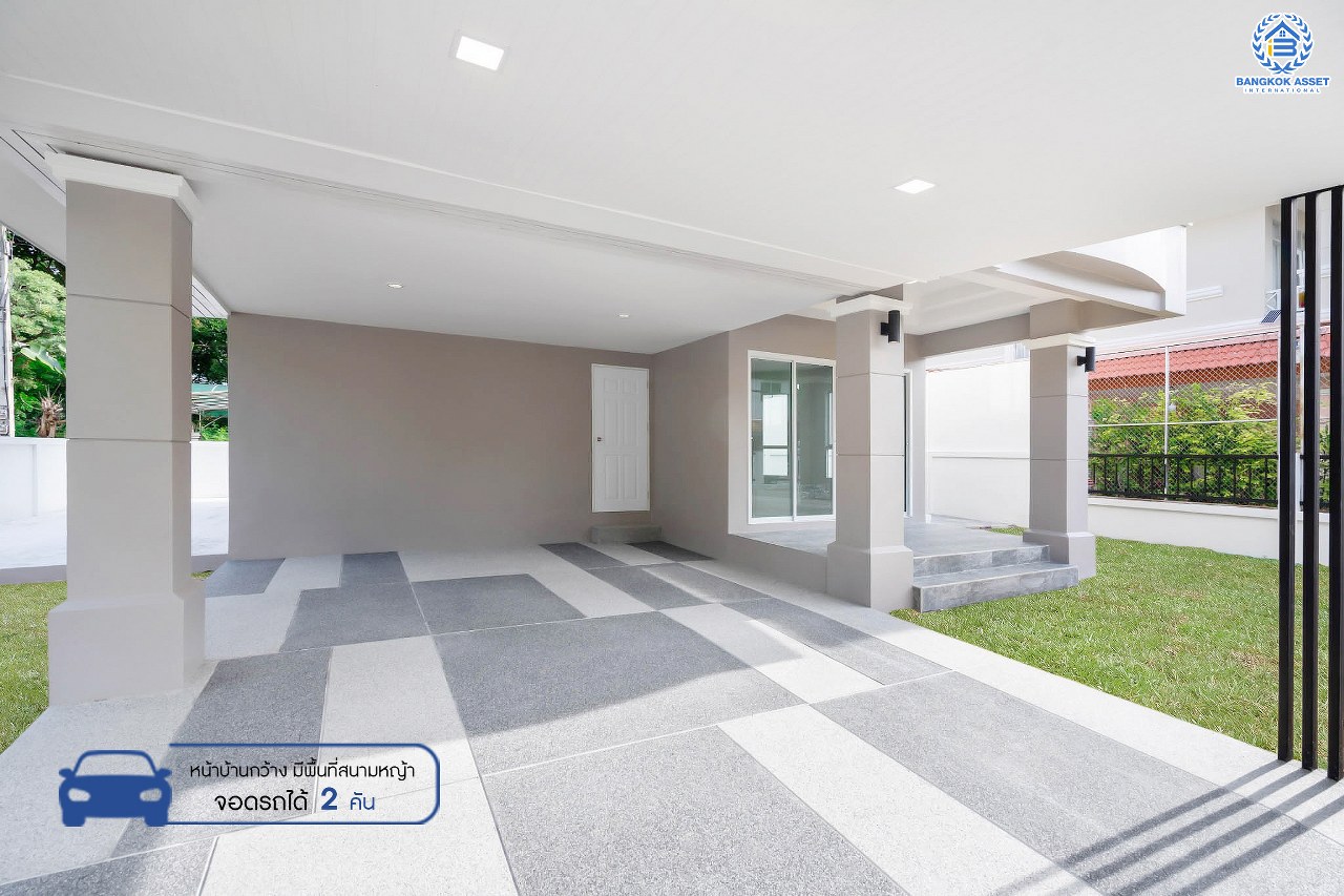 บ้านมือสองตกแต่งใหม่ หลังใหญ่พิเศษ!! เนื้อที่ 70.6 ตร.ว. #แปลงมุม ม.ณัฐกานต์ บรมราชชนนี-พุทธมณฑลสาย2 ฟังก์ชั่นจัดเต็ม 3 ห้องนอน 1 ห้องแม่บ้าน 4 ห้องน้ำ พร้อม Living Room บนทำเลใกล้ทางคู่ขนานลอยฟ้าบรมราชชนนี และ เพียง 10 นาทีถึงเซ็นทรัลปิ่นเกล้า