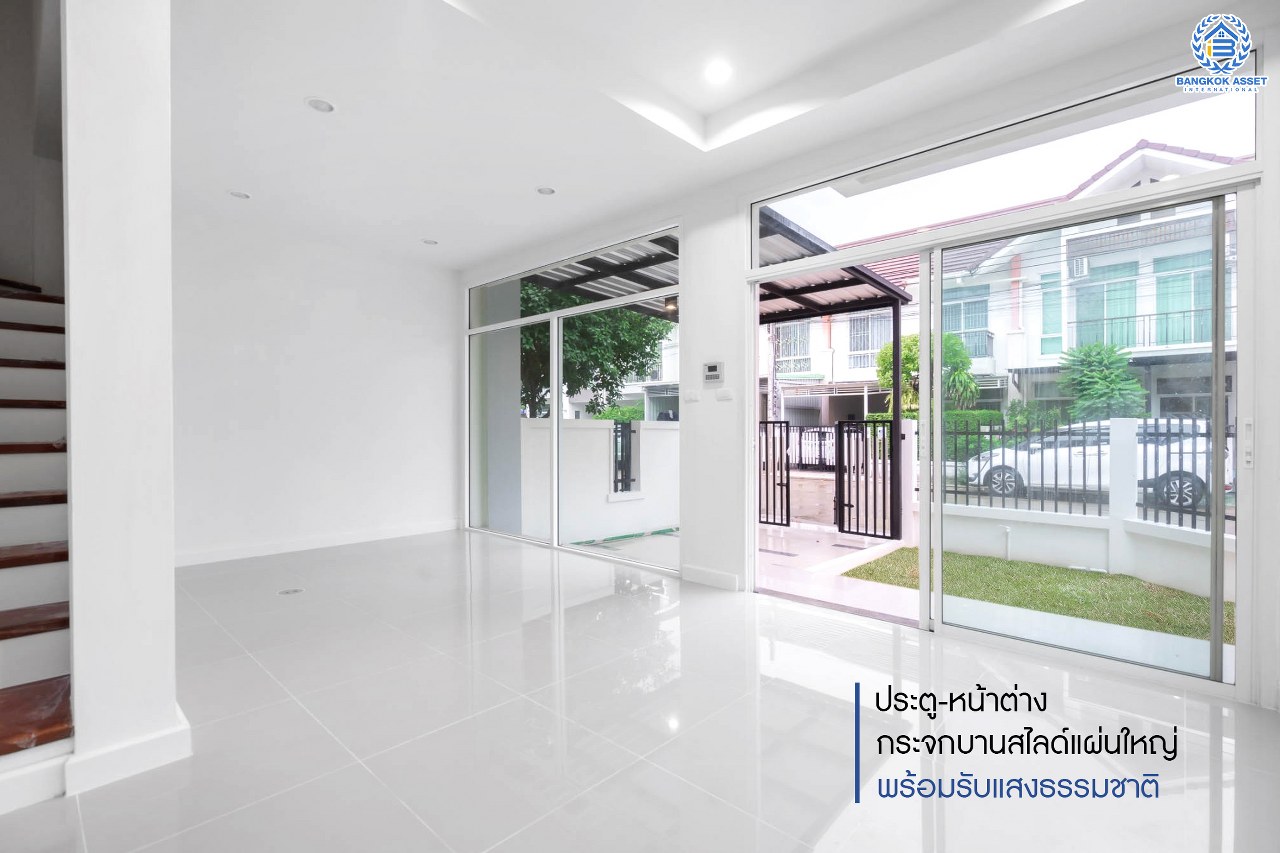 บ้านมือสองตกแต่งใหม่ ทำเลโซนเมือง! ม.จิราวดี กรุงเทพ-นนทบุรี3 #ห้องมุม! เนื้อที่ 23.1 ตร.ว. ตอบโจทย์ทุกการอยู่อาศัย ฟังก์ชั่นพร้อม 3 ห้องนอน 2 ห้องน้ำ บนสุดยอดทำเล เพียง5นาทีถึงรถไฟฟ้า "สถานีวงศ์สว่าง" และจุดขึ้นทางด่วน "แยกประชานุกูล"...