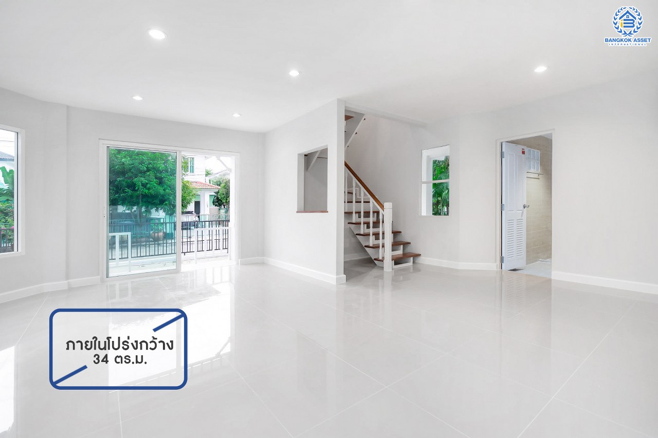 บ้านมือสองตกแต่งใหม่ คุณภาพแบรนด์ LH ม.ชลลดา บางใหญ่-เซ็นทรัลเวสต์เกต เนื้อที่ 52.5 ตร.ว. ฟังก์ชั่น 3 ห้องนอน 2 ห้องน้ำ สามารถจอดรถได้ถึง 3 คัน Facility ครบครัน พร้อมทุกการเข้าอยู่ บนทำเลเดินทางสะดวก ใกล้ถ.กาญจนาภิเษก เพียง 10 นาทีถึงรถไฟฟ้า "สถานีคลองบางไผ่"