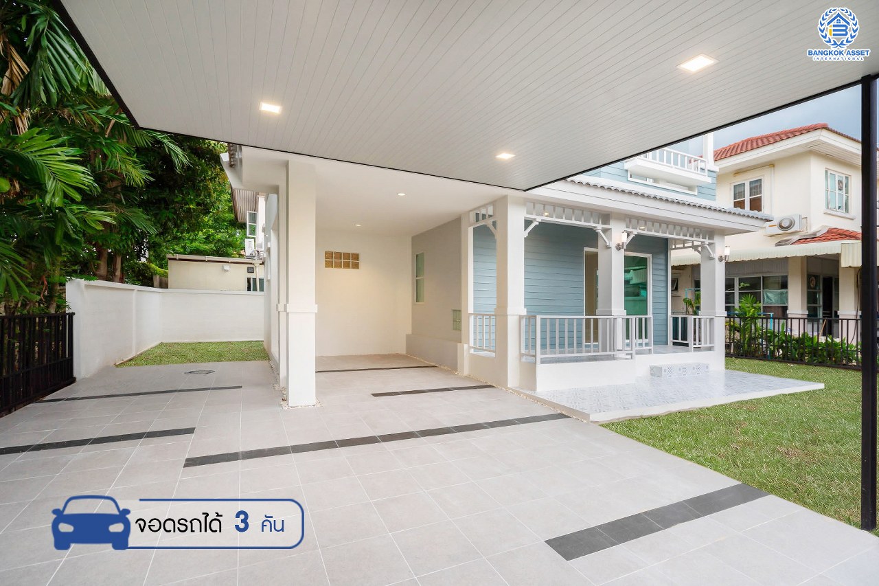 บ้านมือสองตกแต่งใหม่ คุณภาพแบรนด์ LH ม.ชลลดา บางใหญ่-เซ็นทรัลเวสต์เกต เนื้อที่ 52.5 ตร.ว. ฟังก์ชั่น 3 ห้องนอน 2 ห้องน้ำ สามารถจอดรถได้ถึง 3 คัน Facility ครบครัน พร้อมทุกการเข้าอยู่ บนทำเลเดินทางสะดวก ใกล้ถ.กาญจนาภิเษก เพียง 10 นาทีถึงรถไฟฟ้า "สถานีคลองบางไผ่"