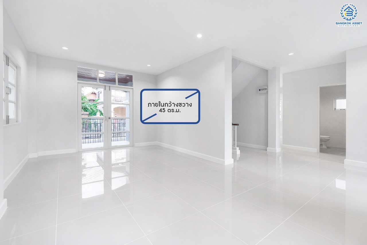 บ้านมือสองตกแต่งใหม่ ม.กฤษดานคร31 ปิ่นเกล้า ติดถนนบรมราชชนนี ฟังก์ชั่นจัดเต็ม 3 ห้องนอน 3 ห้องน้ำ Terrace กว้าง รองรับความสุขบนเนื้อที่ดิน 54.6 ตร.ว. พื้นที่ใช้สอยกว่า 200 ตร.ม. บนทำเลศักยภาพใกล้ทางคู่ขนานลอยฟ้าบรมราชชนนี และเซ็นทรัลปิ่นเกล้า...