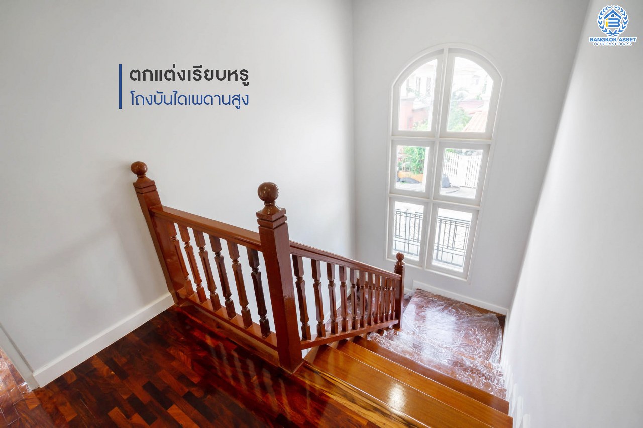 บ้านมือสองตกแต่งใหม่ สุดคุ้ม! ม.ภัสสร8 กาญจนาภิเษก (ซ.กันตนา) ดีไซน์สวย เนื้อที่ 50.7 ตร.ว. ฟังก์ชั่น 3 ห้องนอน 3 ห้องน้ำ แต่งครบพร้อมอยู่ บนทำเลศักยภาพ โครงการติดถนนใหญ่ เข้า-ออกสะดวก ใกล้เซ็นทรัลเวสต์เกต รถไฟฟ้า "สถานีตลาดบางใหญ่" และเดินทางเพียง 10 นาทีถึงจุดขึ้นทางด่วน "ศรีรัช"...