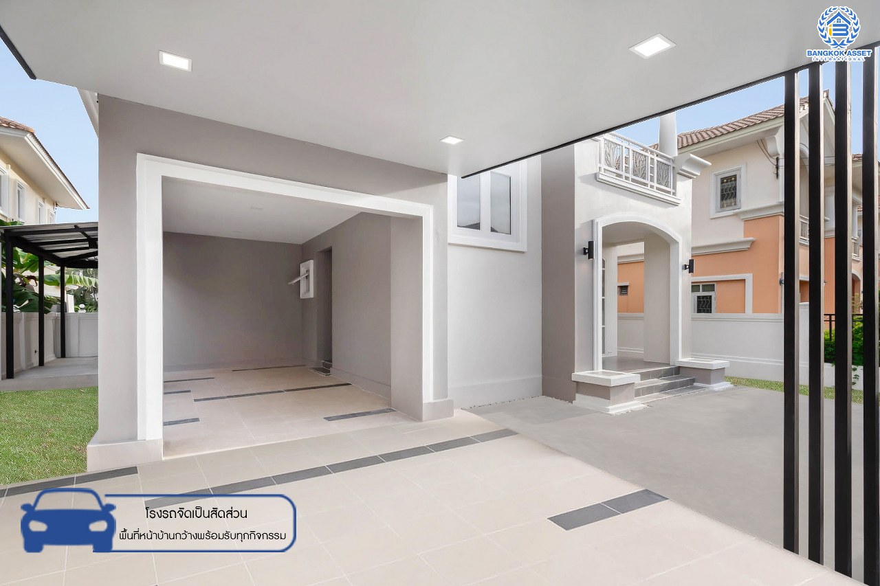 บ้านมือสองตกแต่งใหม่ สุดคุ้ม! ม.ภัสสร8 กาญจนาภิเษก (ซ.กันตนา) ดีไซน์สวย เนื้อที่ 50.7 ตร.ว. ฟังก์ชั่น 3 ห้องนอน 3 ห้องน้ำ แต่งครบพร้อมอยู่ บนทำเลศักยภาพ โครงการติดถนนใหญ่ เข้า-ออกสะดวก ใกล้เซ็นทรัลเวสต์เกต รถไฟฟ้า "สถานีตลาดบางใหญ่" และเดินทางเพียง 10 นาทีถึงจุดขึ้นทางด่วน "ศรีรัช"...