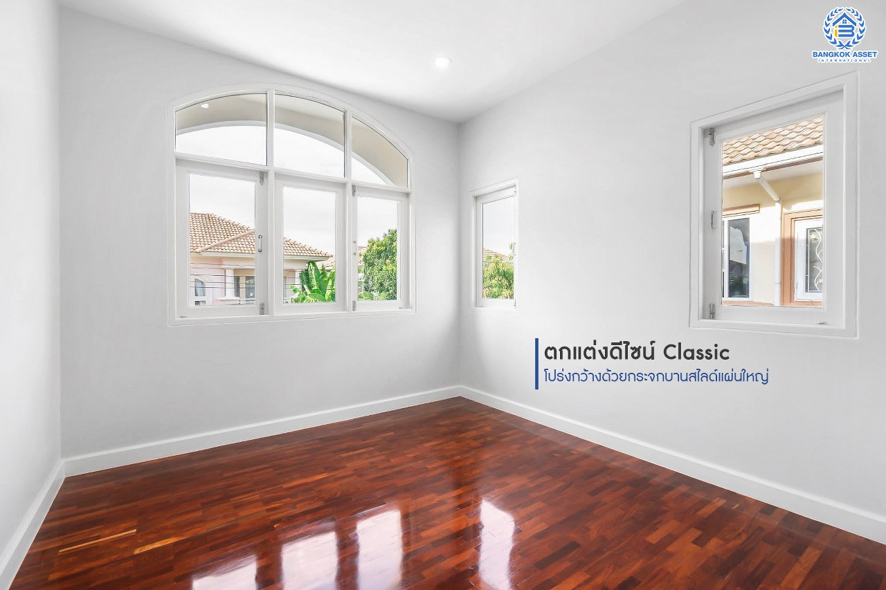 บ้านมือสองตกแต่งใหม่ สุดคุ้ม! ม.ภัสสร8 กาญจนาภิเษก (ซ.กันตนา) ดีไซน์สวย เนื้อที่ 50.7 ตร.ว. ฟังก์ชั่น 3 ห้องนอน 3 ห้องน้ำ แต่งครบพร้อมอยู่ บนทำเลศักยภาพ โครงการติดถนนใหญ่ เข้า-ออกสะดวก ใกล้เซ็นทรัลเวสต์เกต รถไฟฟ้า "สถานีตลาดบางใหญ่" และเดินทางเพียง 10 นาทีถึงจุดขึ้นทางด่วน "ศรีรัช"...